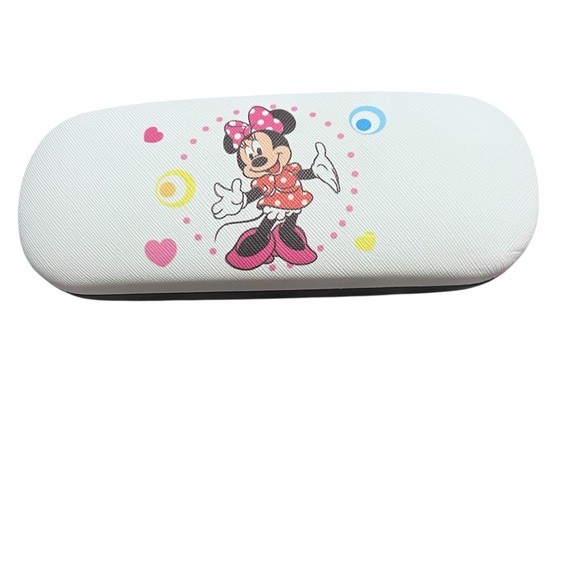 Disney Minnie Mouse Kids Glasses Case - White and Pink - Picture 1 of 3